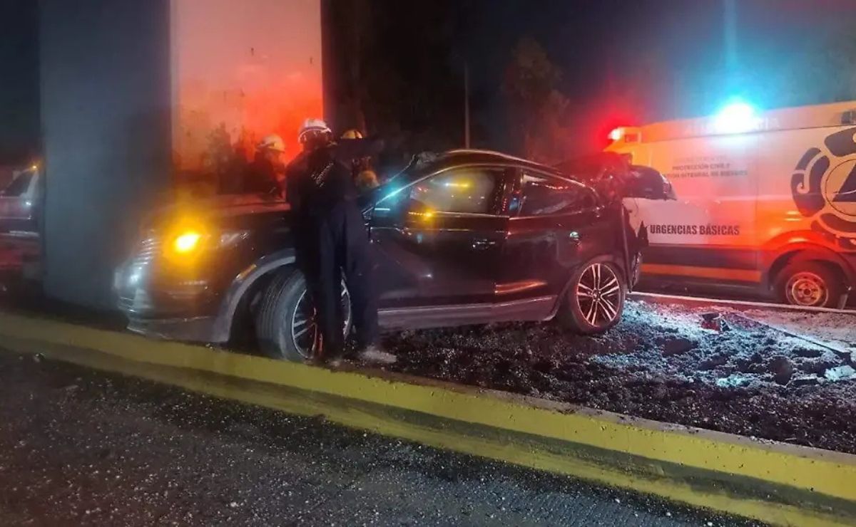 Choque sobre la México-Puebla deja 4 muertos, entre ellos un adolescente
