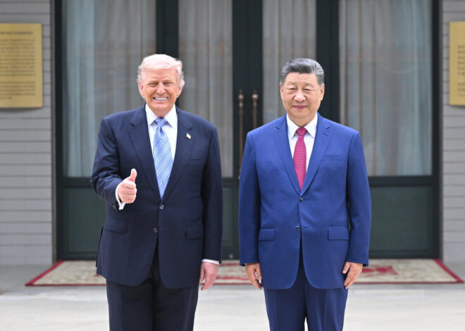 Niega Trump haber discutido aranceles con Xi Jinping en su viaje a China